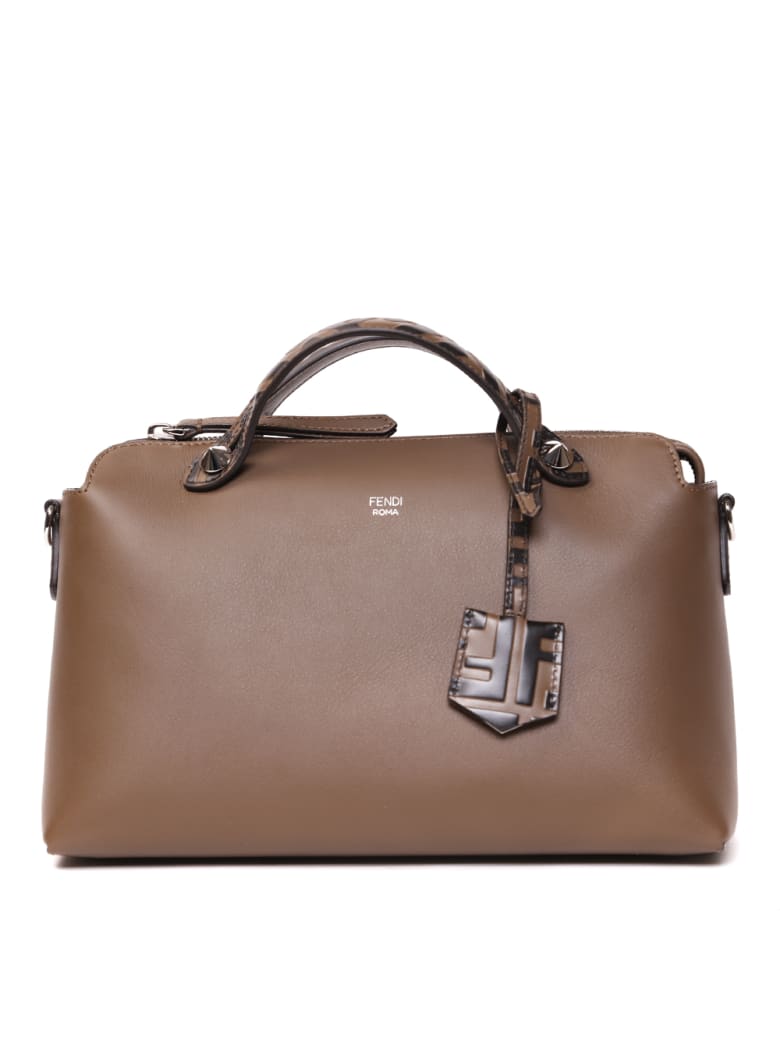 Fendi By The Way Medium Leather Bag - Brown