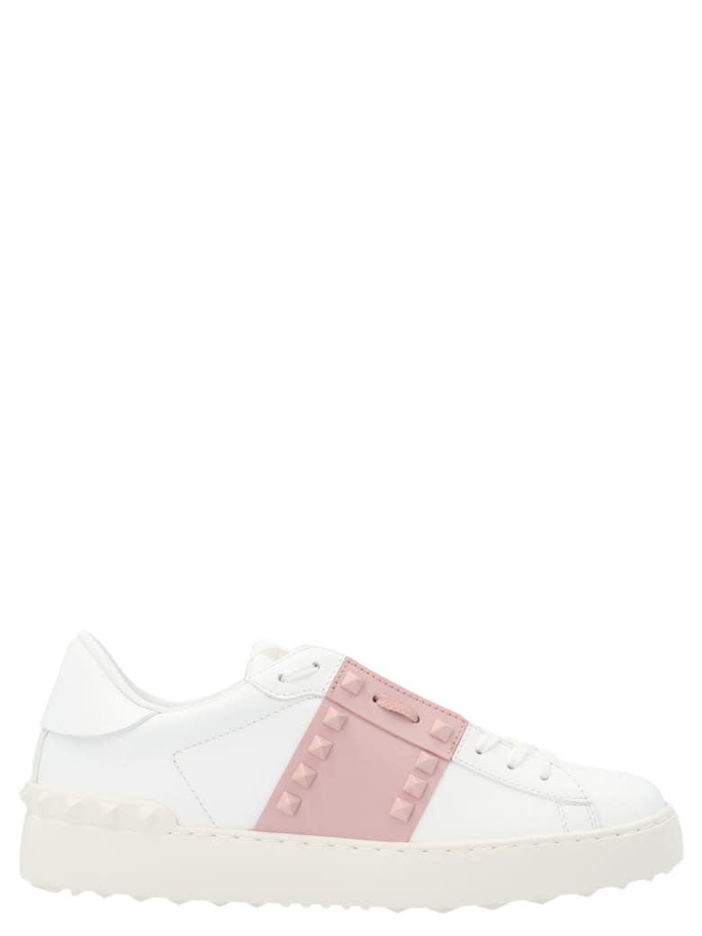 Valentino Garavani Sneaker Open Untitle - Bianco Water Rose Bianco
