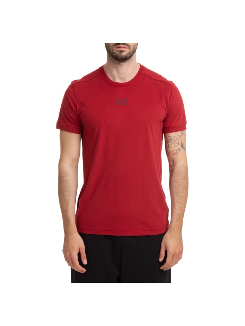 EA7 Emporio Armani Ventus 7 T-shirt - Rosso