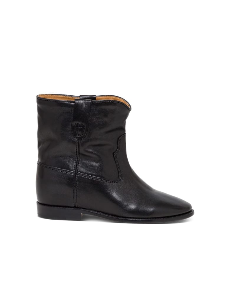 Isabel Marant Stivale Cluster In Pelle - Black