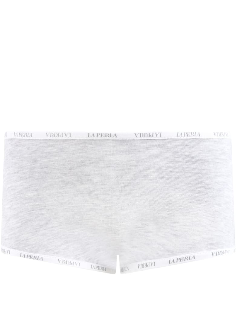 La Perla Grey Knickers For Girl - Grey