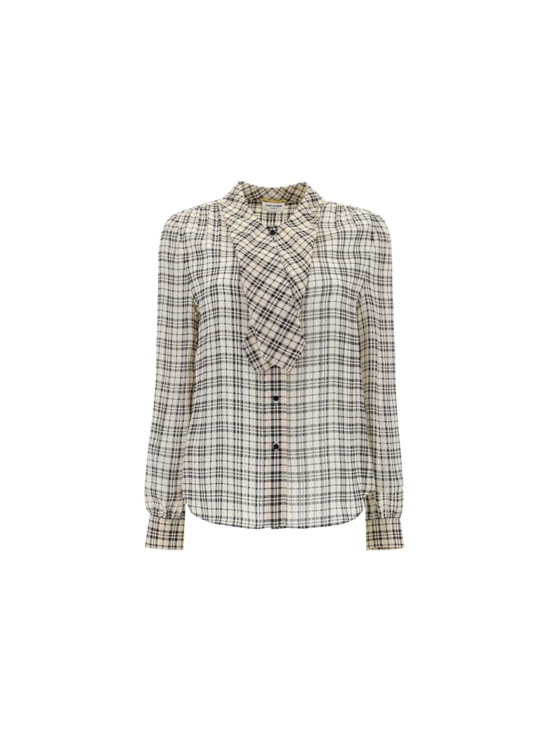 Saint Laurent Shirt - Craie noir or