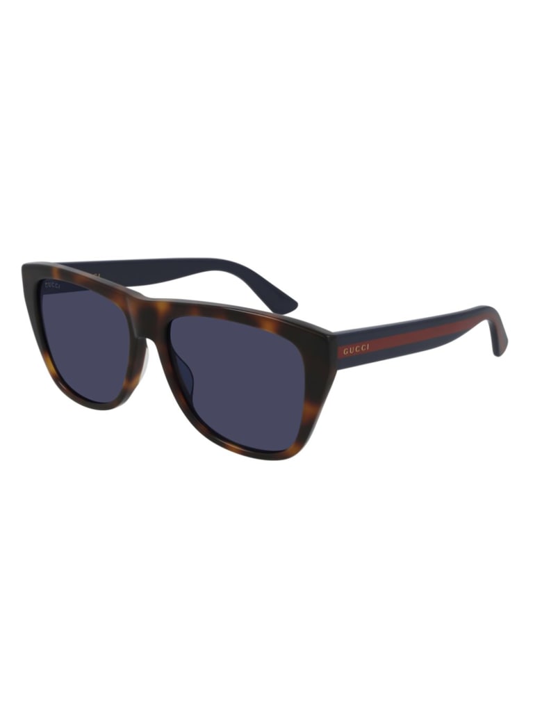 Gucci GG0926S Sunglasses - Havana Blue Blue