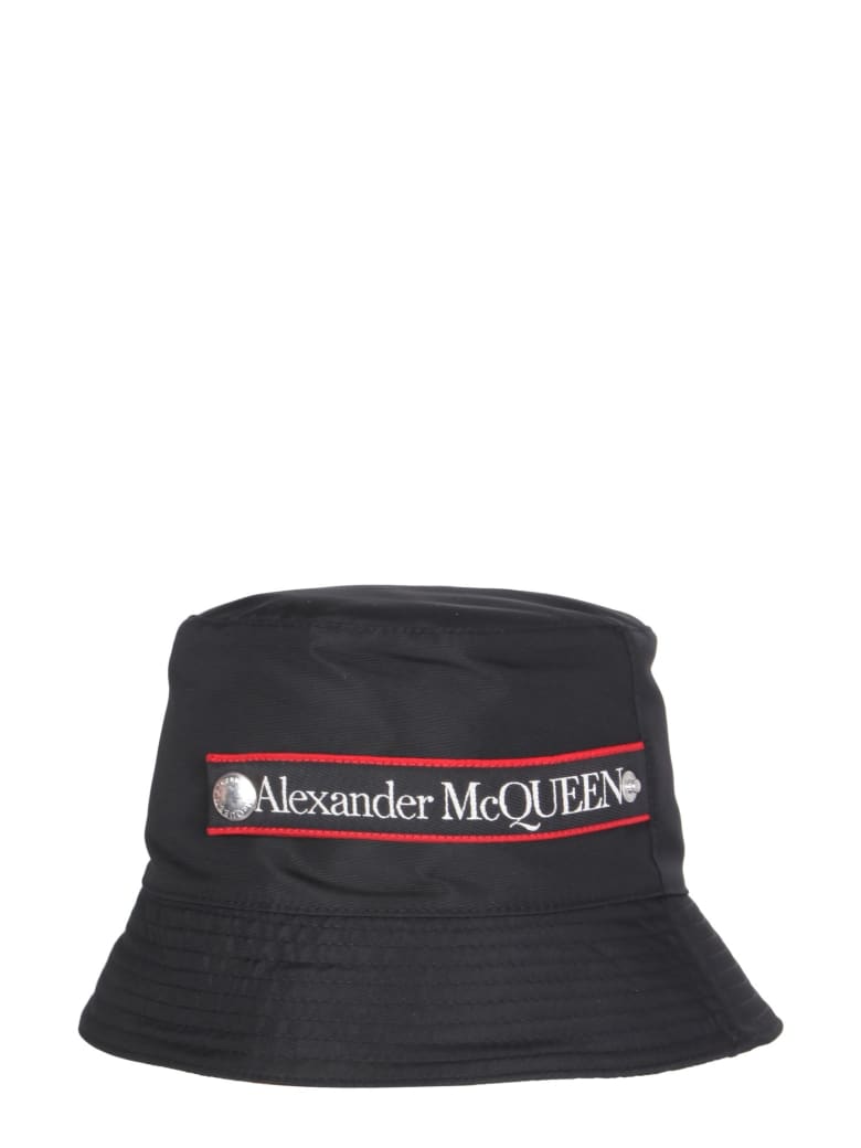 Alexander McQueen Bucket Hat - Nero
