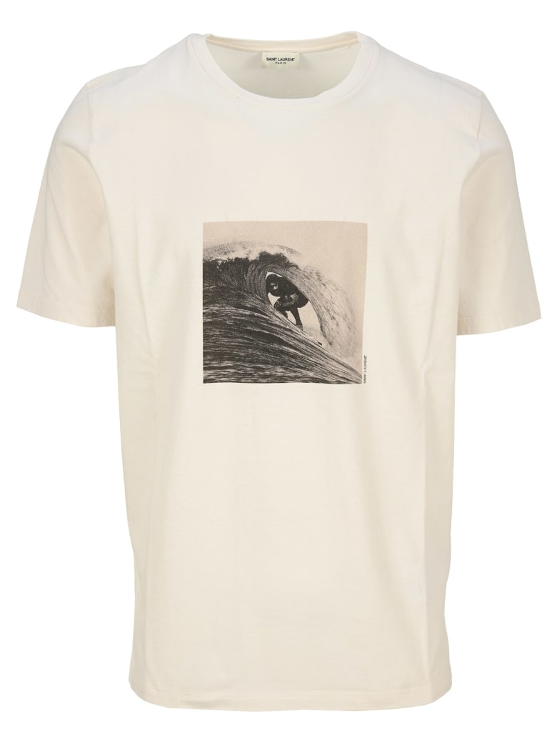 Saint Laurent Surfer T-shirt - ECRU