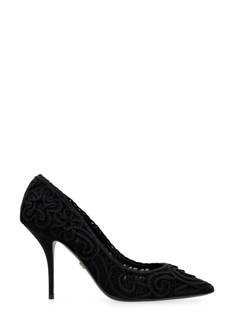 Dolce & Gabbana Lace Pumps - black
