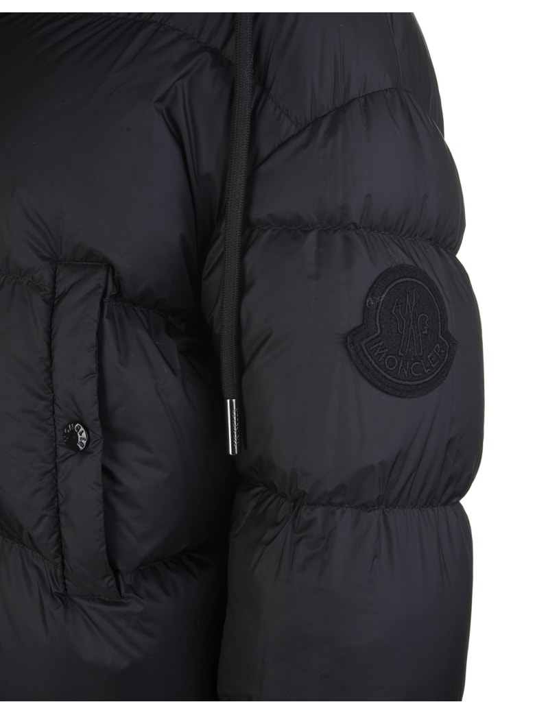 Moncler Black Reversible Teddy Woman Jacket | italist