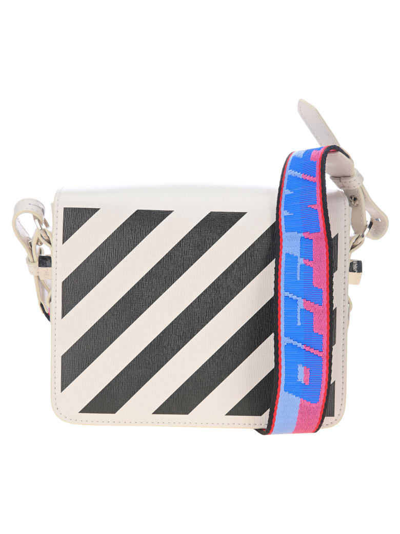 Off-White Off White Diag Flap Bag - WHITE