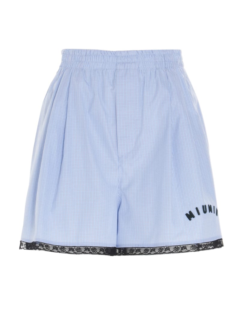 Miu Miu Short - Blu