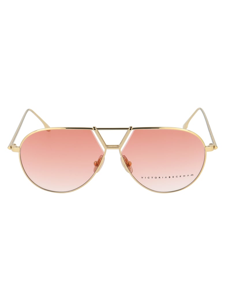 Victoria Beckham Vb2106 Sunglasses - 705 GOLD PEACH