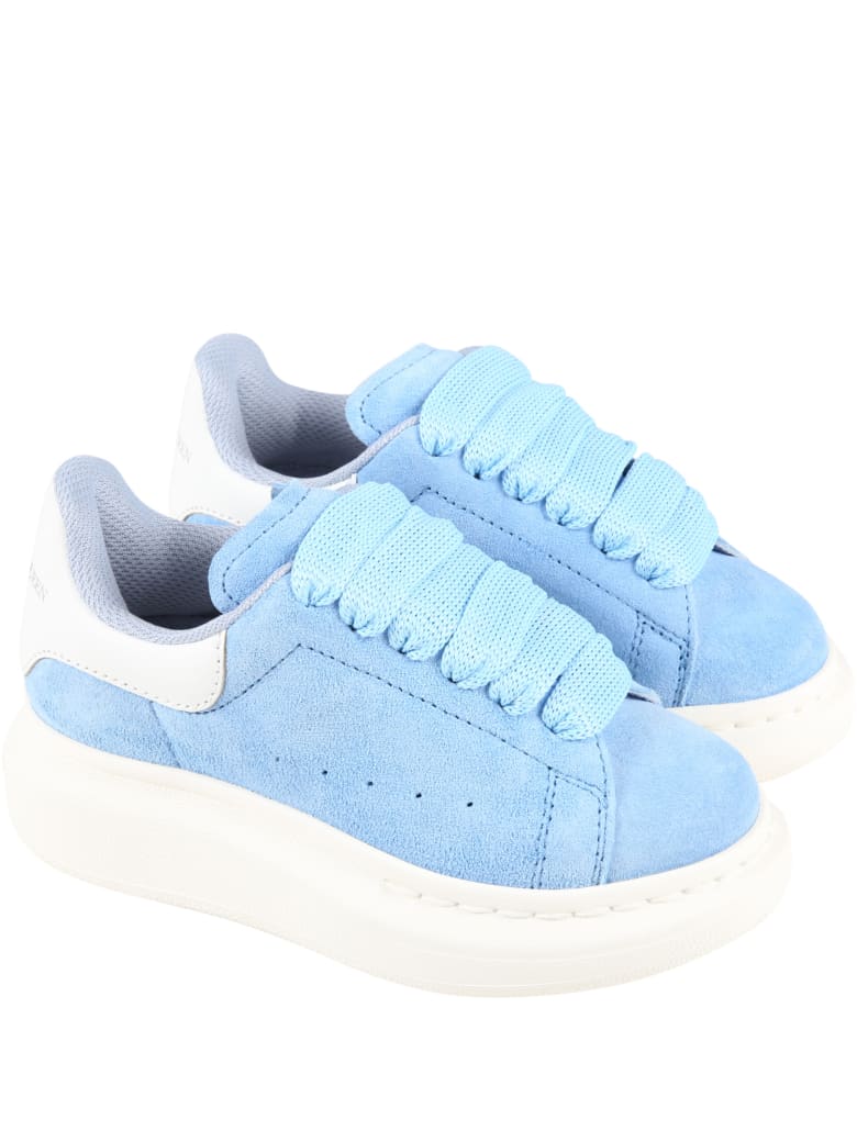 alexander mcqueen baby blue