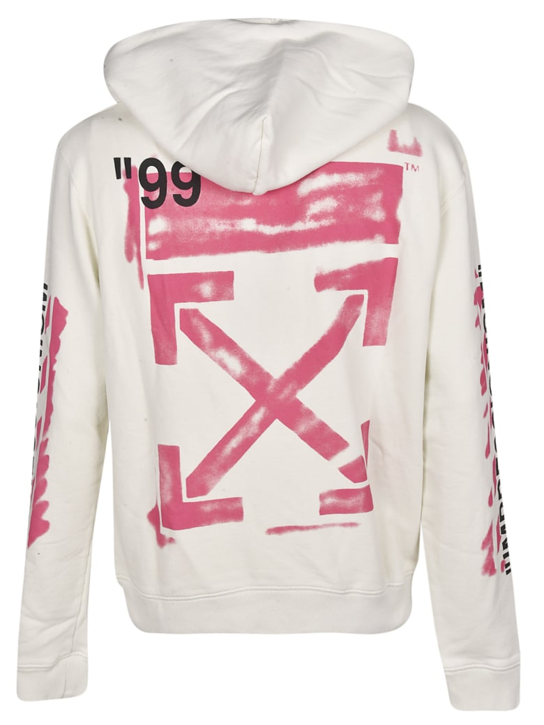 Off-white Diag Stencil Slim Hoodie | italist, ALWAYS LIKE A SALE