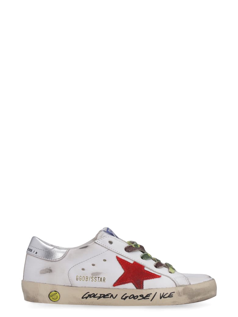 Golden Goose Superstar Leather Low-top Sneakers - White