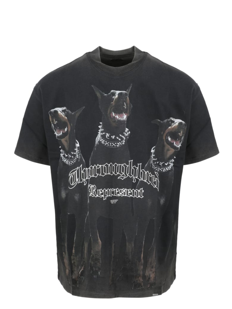 REPRESENT Thoroughbred T-shirt - Black