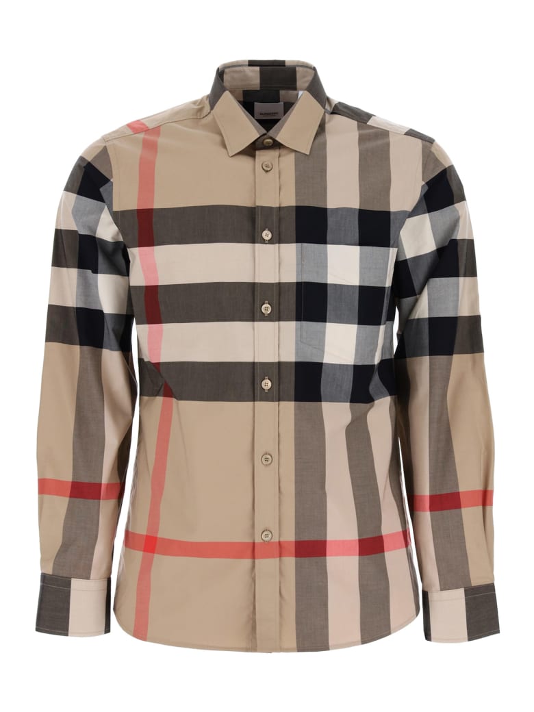 burberry check shirt sale