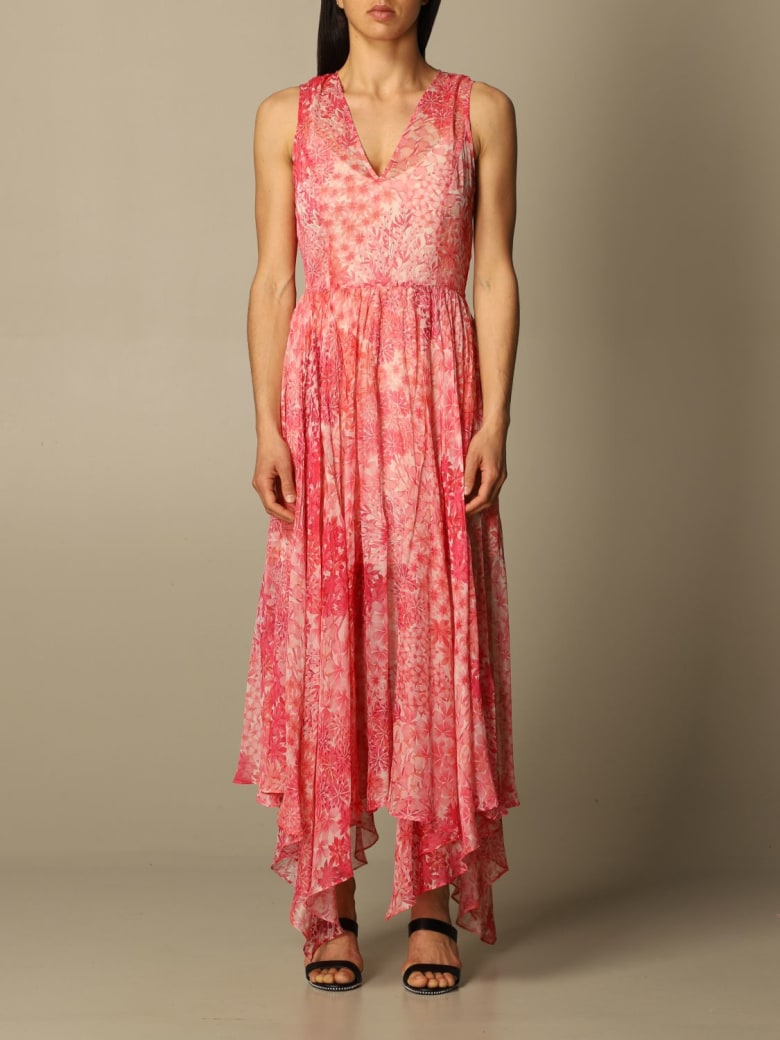 Symfonie Christus doel TwinSet Twin Set Dress Twin-set Long Dress With Floral Pattern | italist