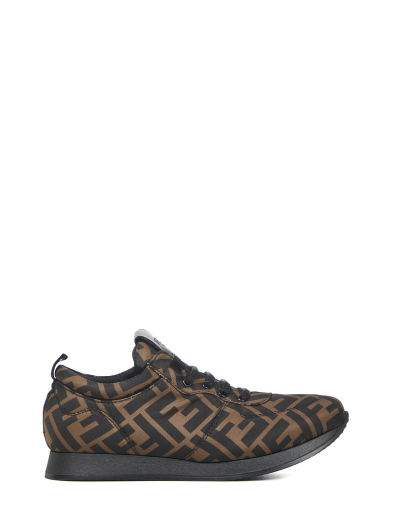 Fendi Kids Sneakers - Black
