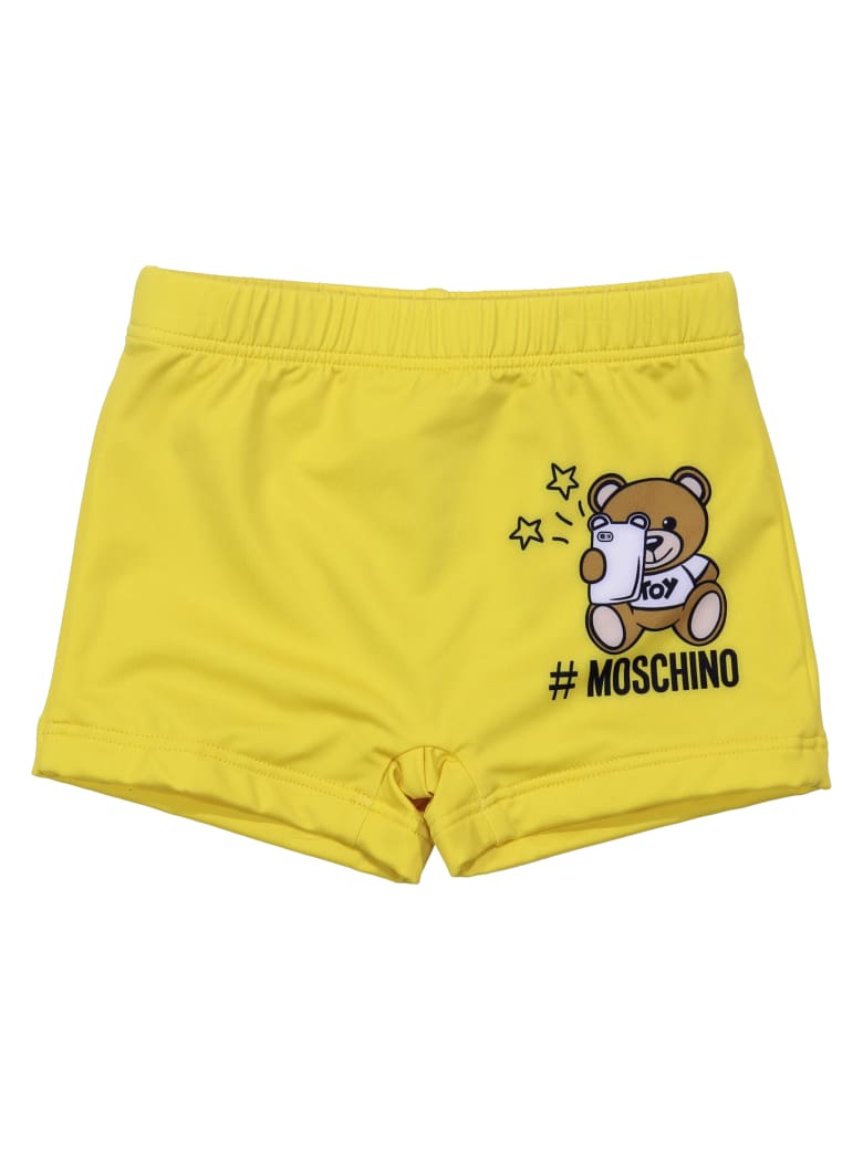 moschino teddy bear shorts