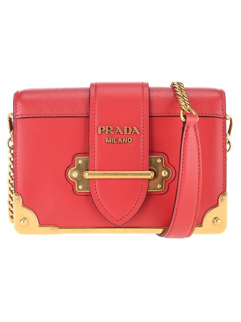 prada cahier calf leather bag