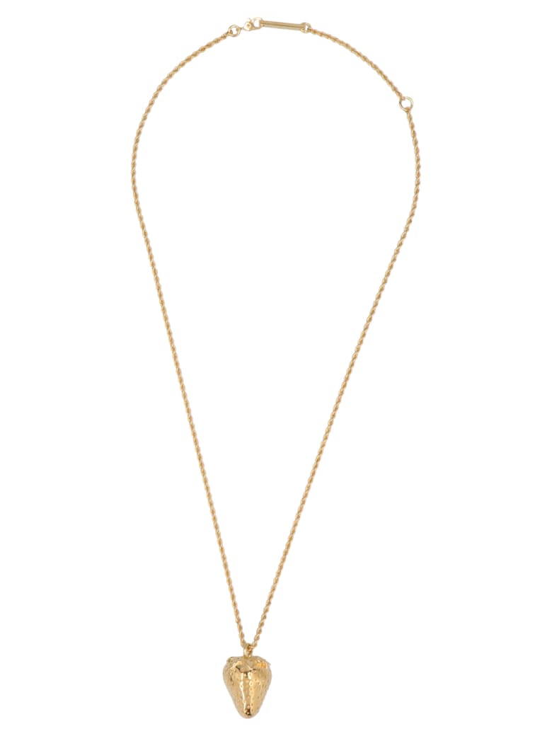 AMBUSH 'strawberry Charm' Necklace - Gold