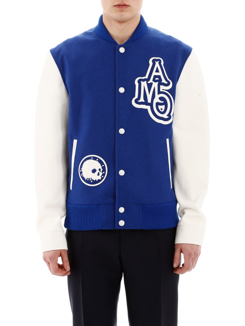 alexander mcqueen varsity jacket