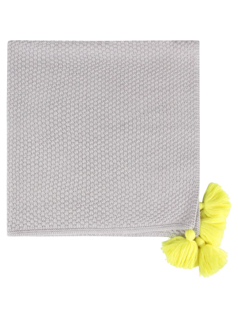 Little Bear Grey Blanket For Babykids - Grey