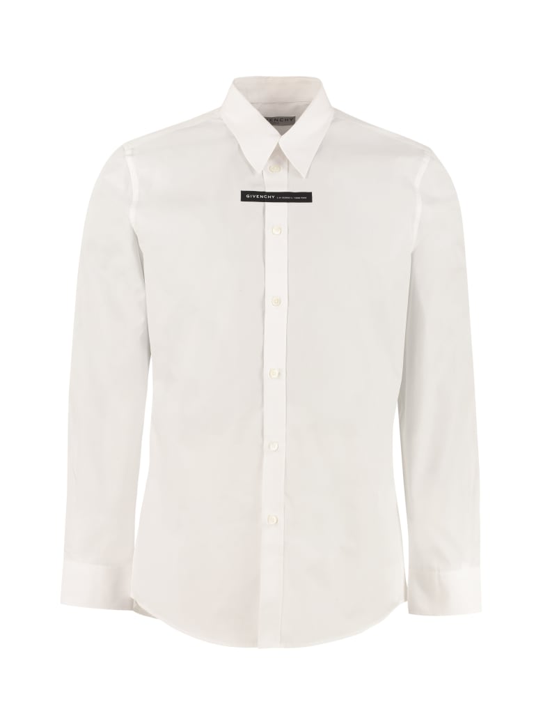 Givenchy Cotton Poplin Shirt - White