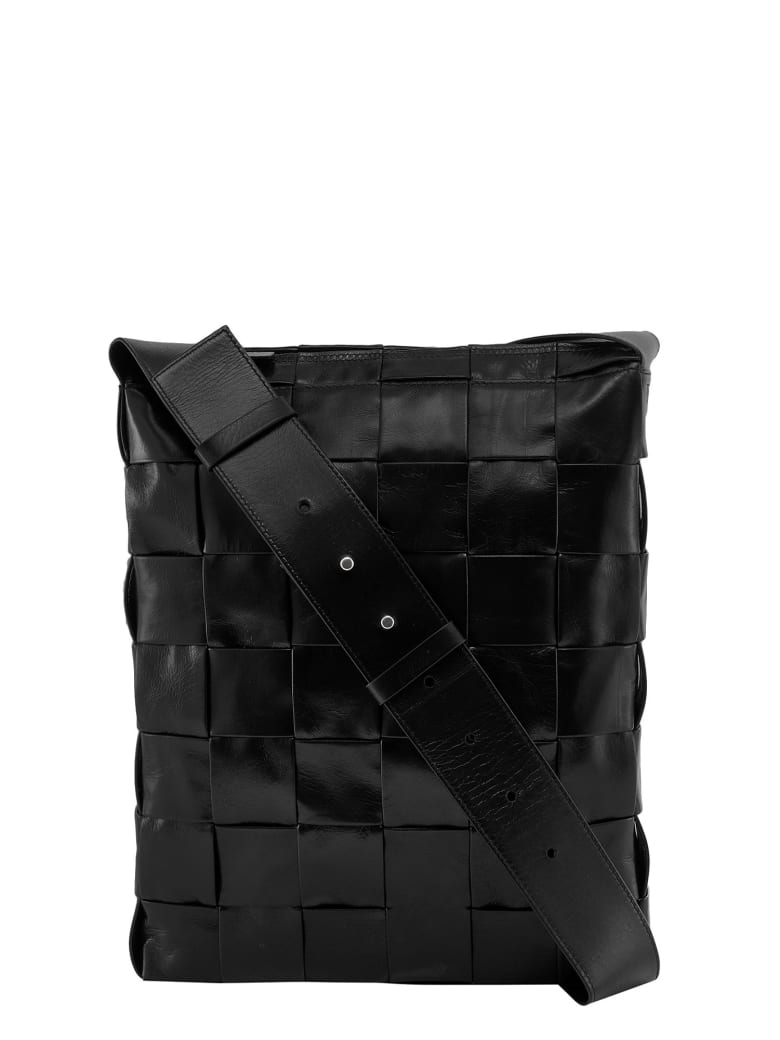 Bottega Veneta Messenger Shoulder Bag - Black