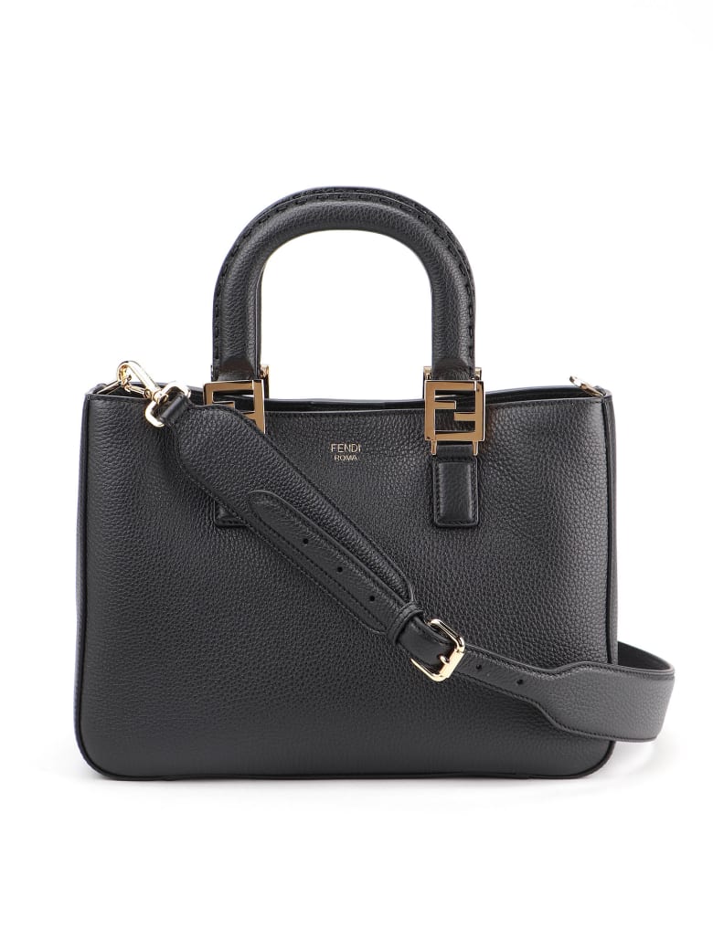 Fendi Ff Tote Small - Nero