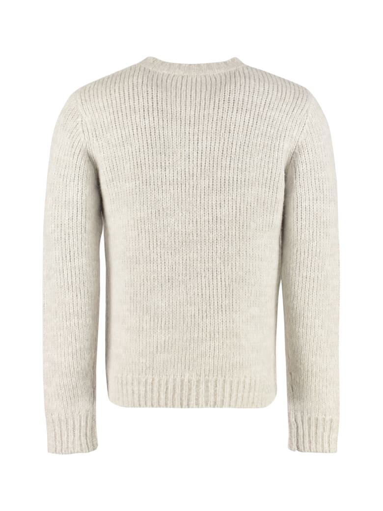 Helmut Lang Wool-blend Crew-neck Sweater | italist, ALWAYS LIKE A SALE