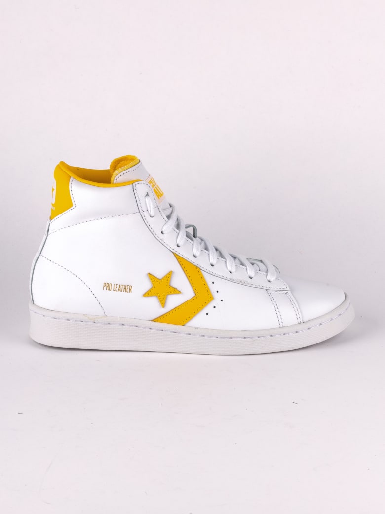 Converse Pro Leather - White/amarillo/white