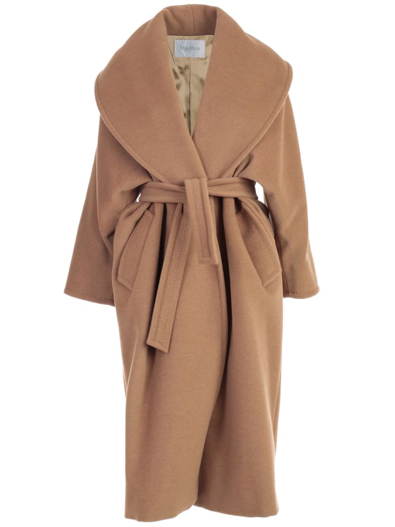 Max Mara Max Mara Fretty Coat Over - Cammello - 11069332 | italist