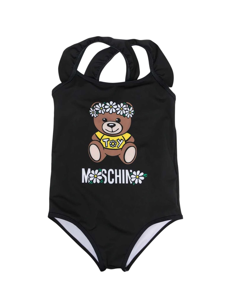 Moschino Black One-piece Swimsuit - Nero