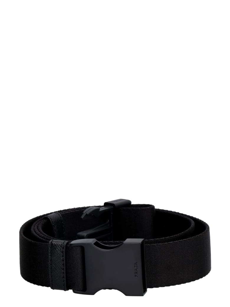 Prada Fabric Belt - black