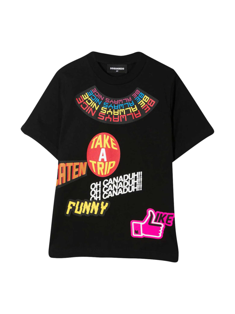 Dsquared2 Black T-shirt - Nera