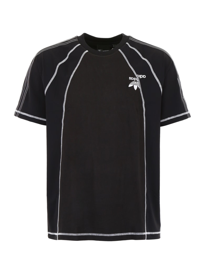 Adidas Originals by Alexander Wang Adidas Originals by Alexander Wang  Unisex T-shirt - BLACK WHITE (Black) - 10769105 | italist