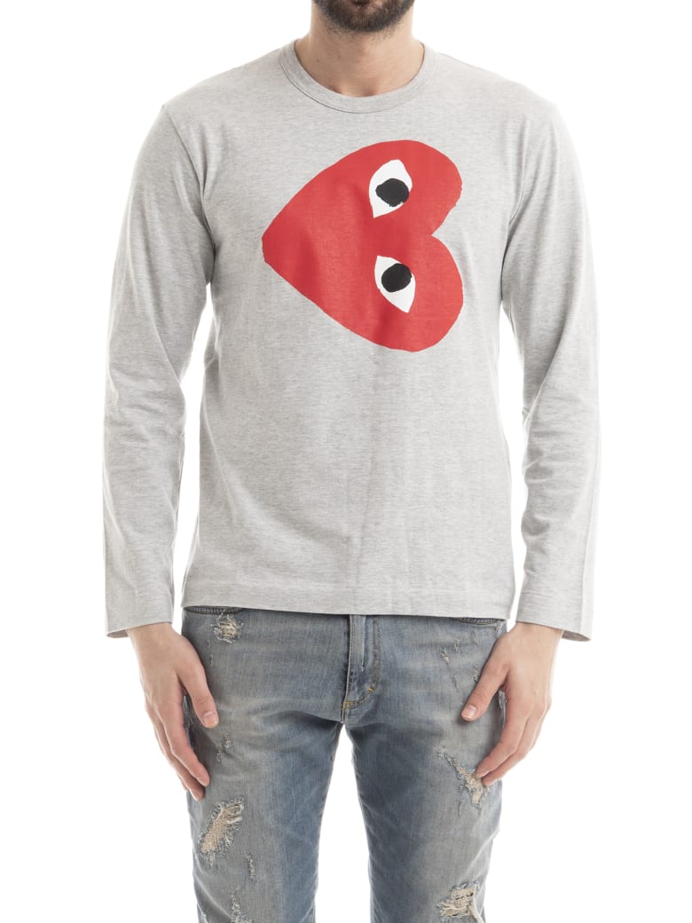 comme des garcons long sleeve mens