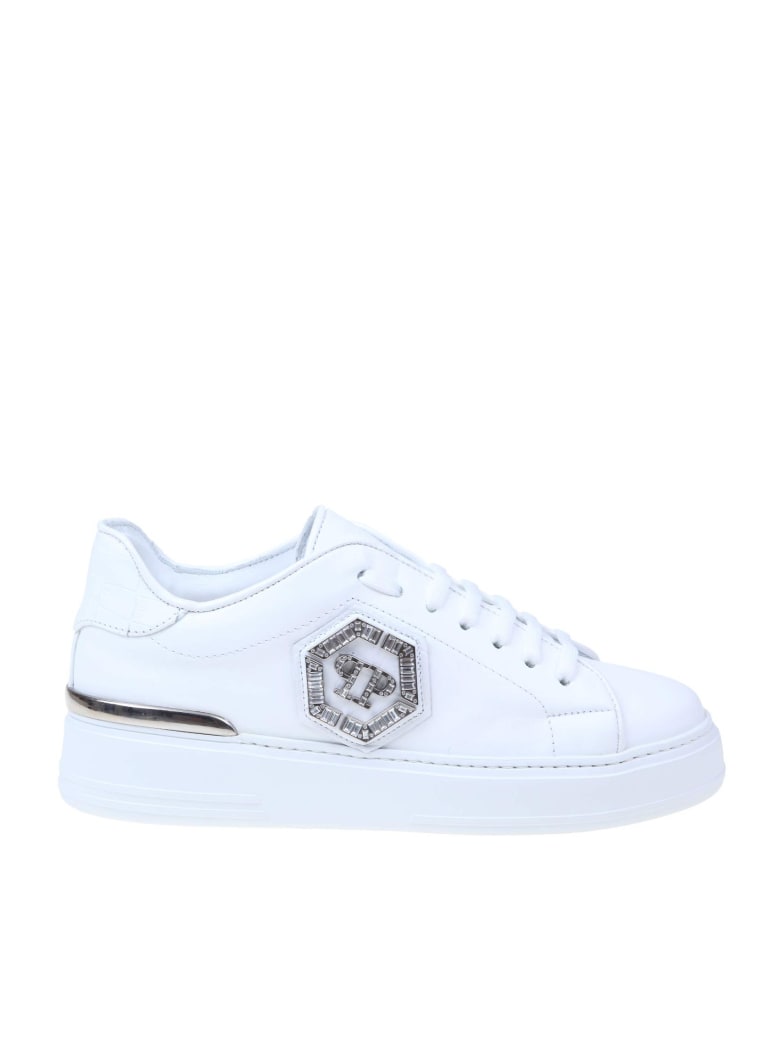 philipp plein white shoes