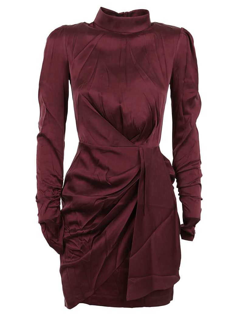 Zimmermann Zimmermann Espionage Silk Drape Dress Maho 11050934