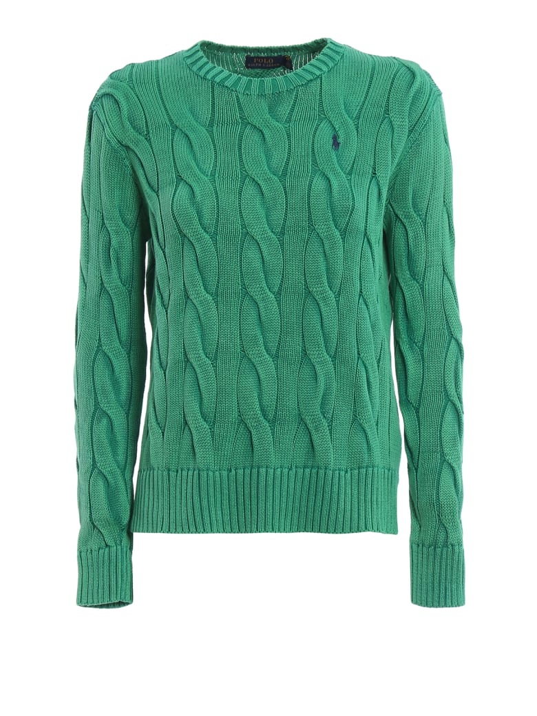 ralph lauren green jumper