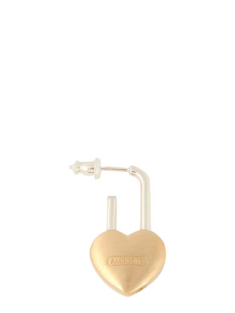 AMBUSH Small Padlock Earrings - ORO