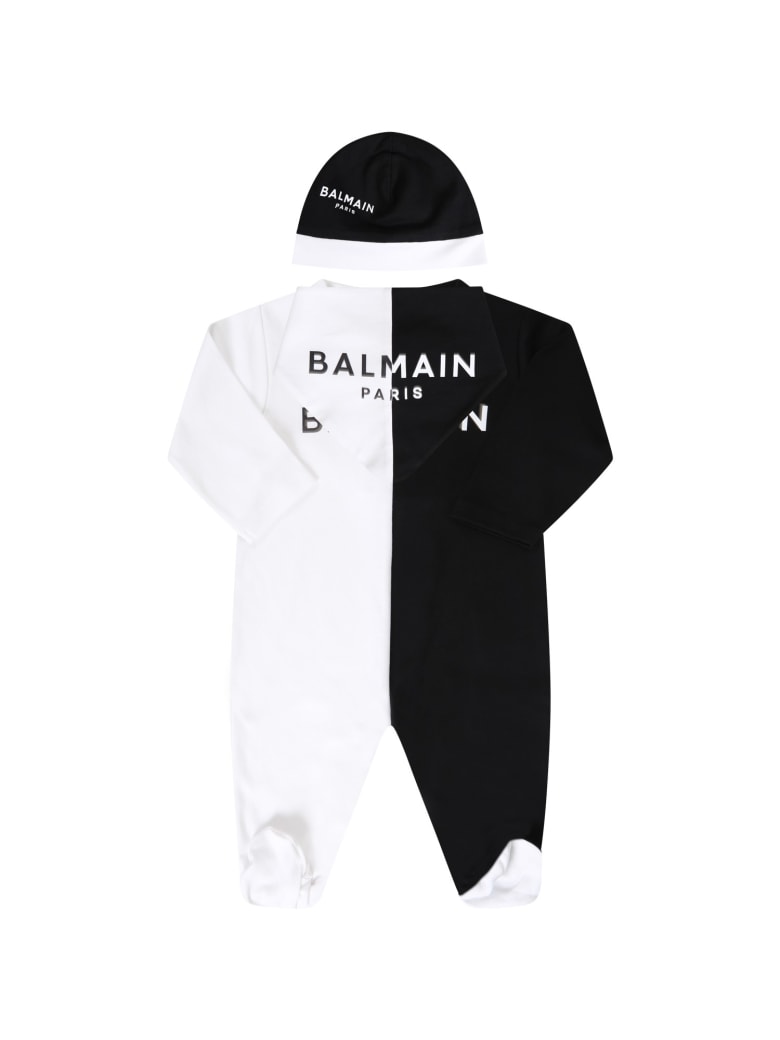 Balmain Multicolor Set With Logo For Babykids