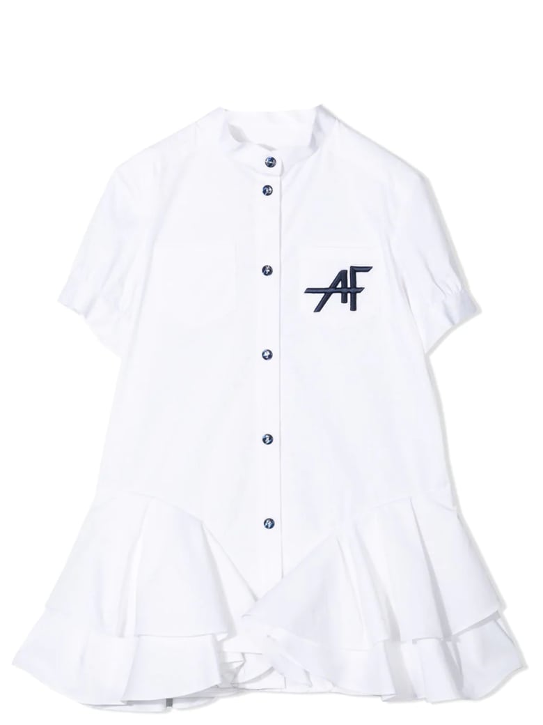 Alberta Ferretti Shirt Dress - White