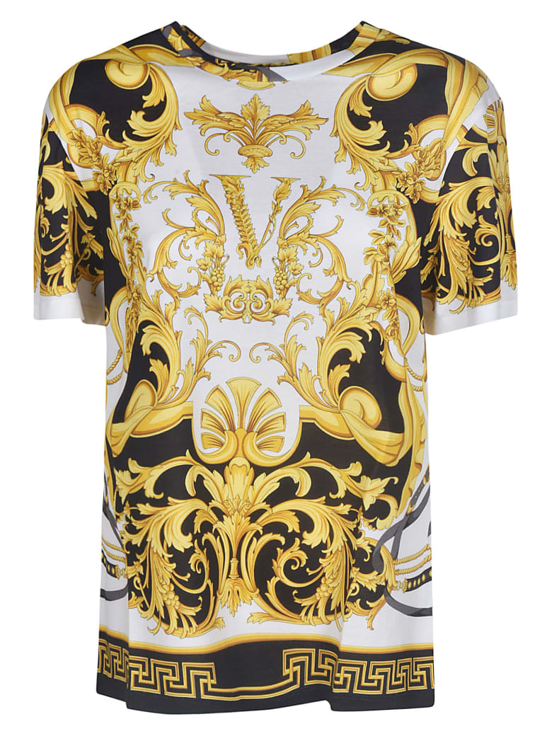Versace All-over Printed T-shirt | italist, ALWAYS LIKE A SALE