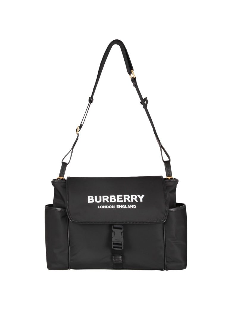 burberry black and white bag