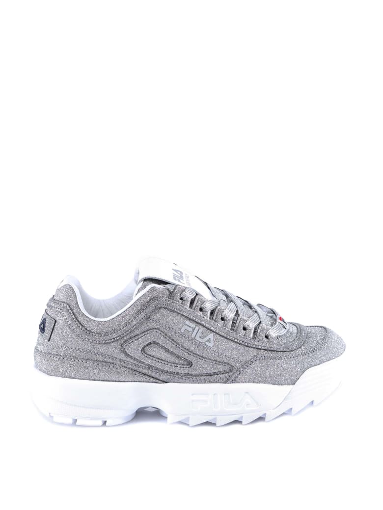 fila disruptor suede grey