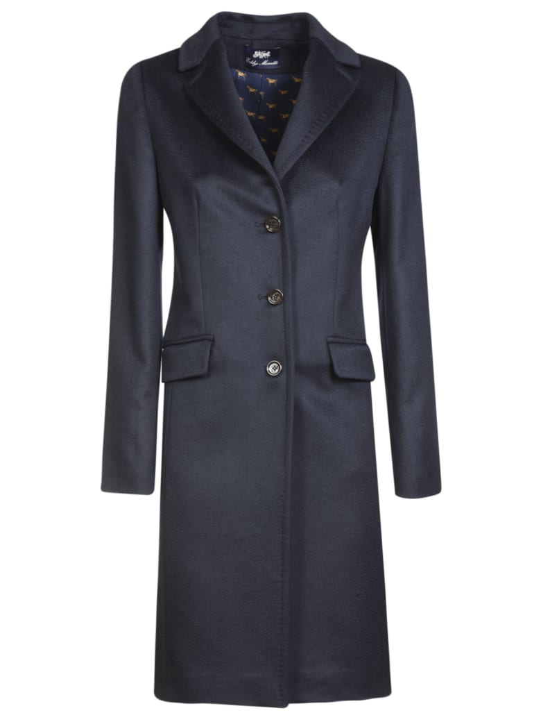 Eddy Monetti Three-Button Coat - Blue