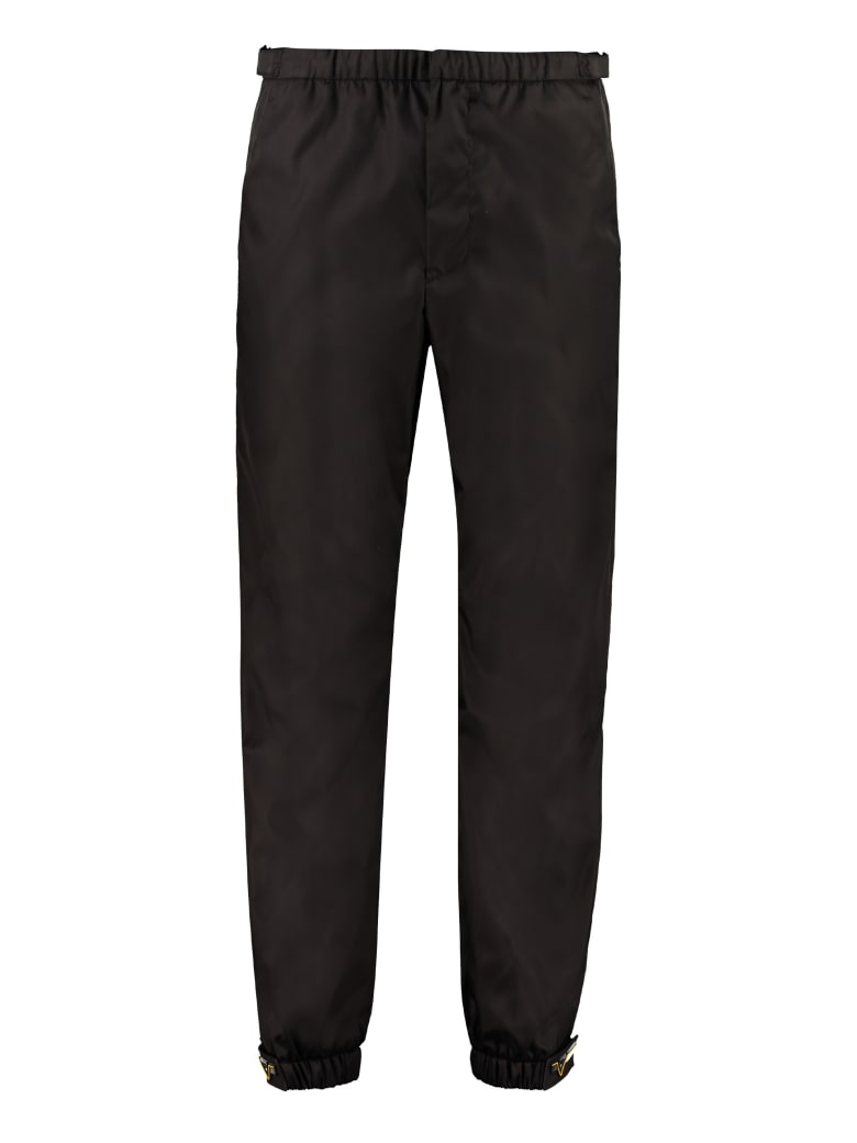 Prada Technical Fabric Pants - black