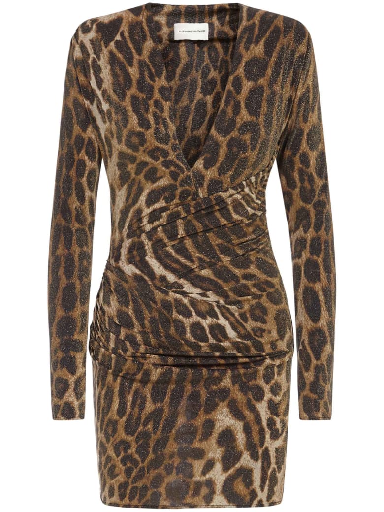 Alexandre Vauthier Mini Dress - Leopard