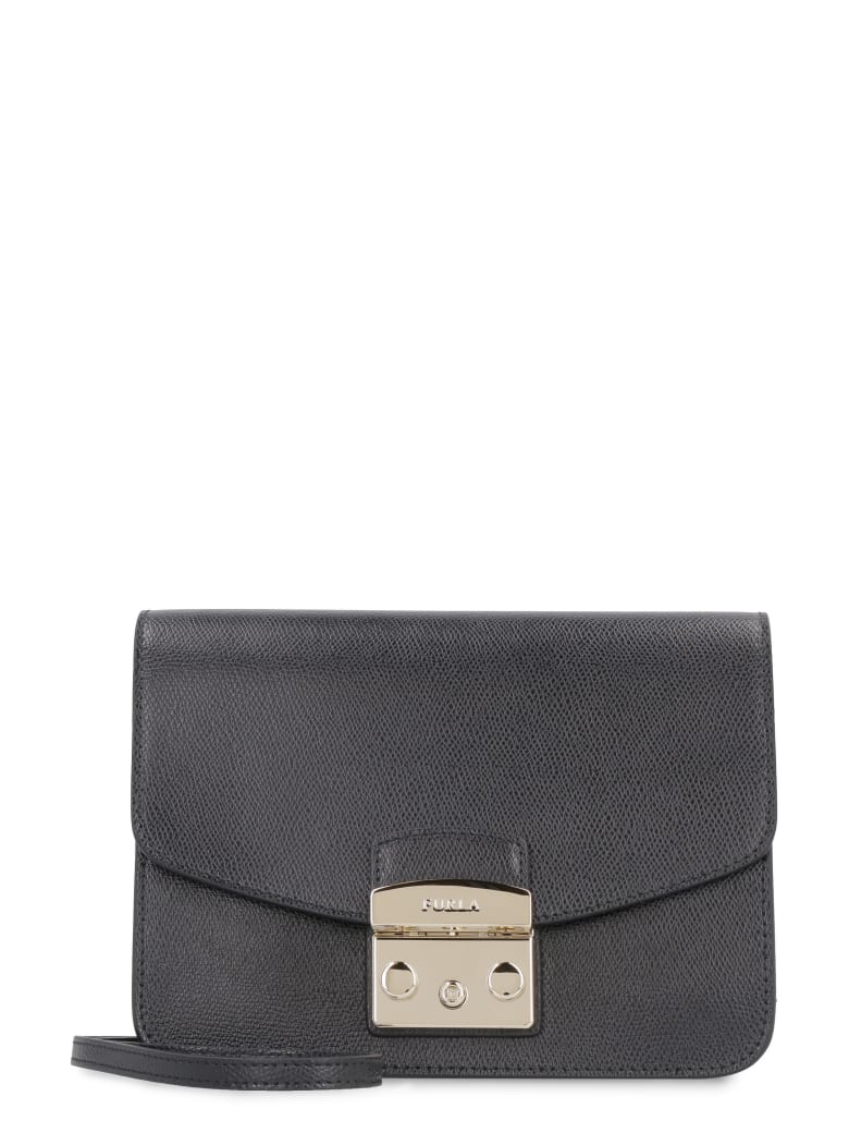 furla crossbody bag black